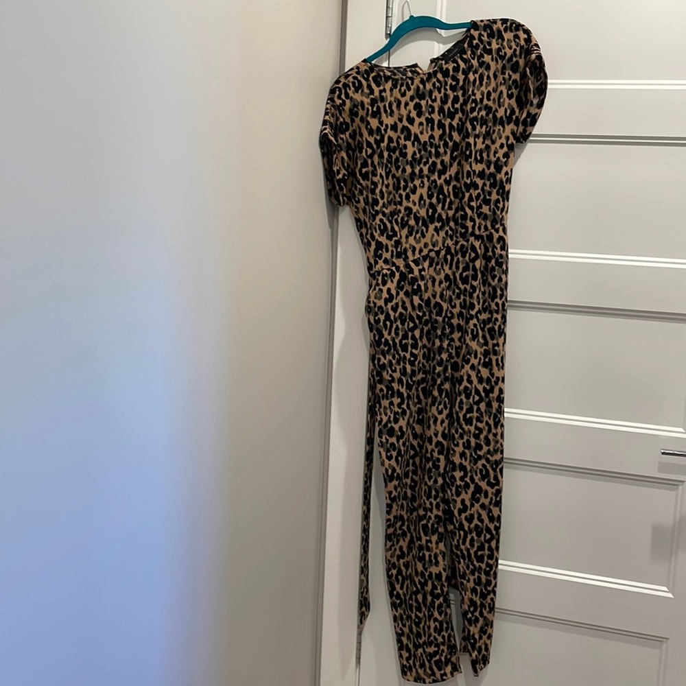 Leopard Halogen Jumpsuit